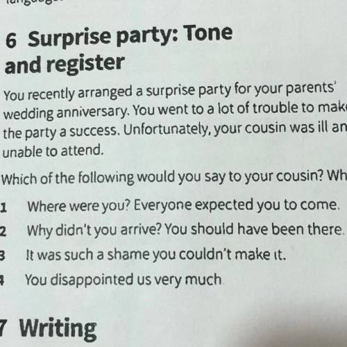 You recently arranged a surprise party your parents' wedding anniversary. You went to a lot of trou