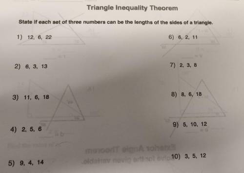 ASAP. it is triangle inequality theorem