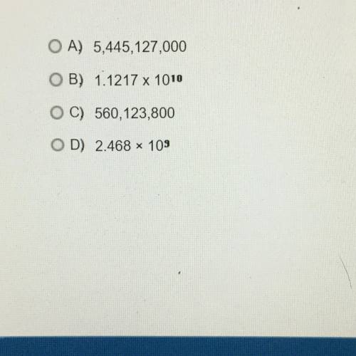 Which number is larger then 1.1213x10 to the 4th power????