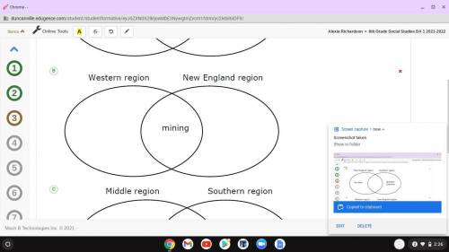 Which diagram correctly compares two regions of the United States during the time of exploration an