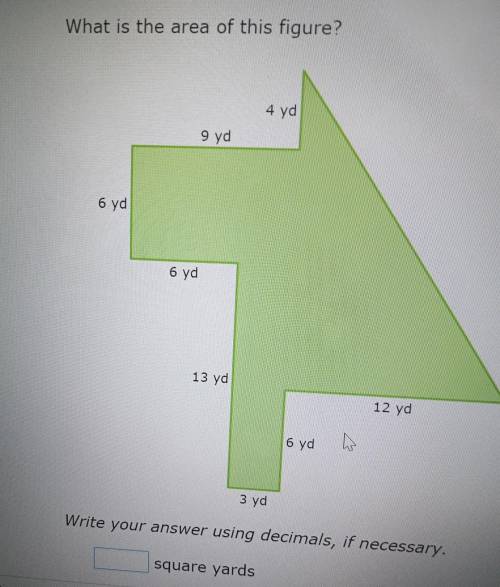 what is the area of this figure I WILL Literally GIVE BRAINLIEST BUT PLEASE ANSWER IT RIGHT PLEASEE