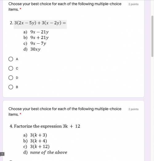 May I please get help with this math problem? 
Images included