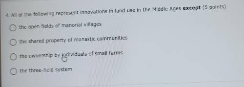 All of the following represent innovations in land use in the Middle Ages except...