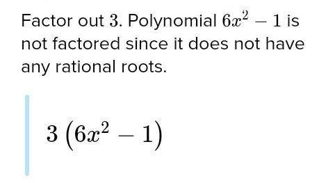 18x ^2−3
please give me the correct answer and I will give you brainliest