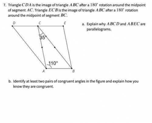 Please find the sum of the angles of the quadrilateral ABED

Please answer this i can go watch ven