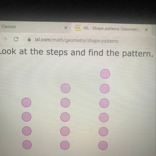 How many dots are in the 21 step