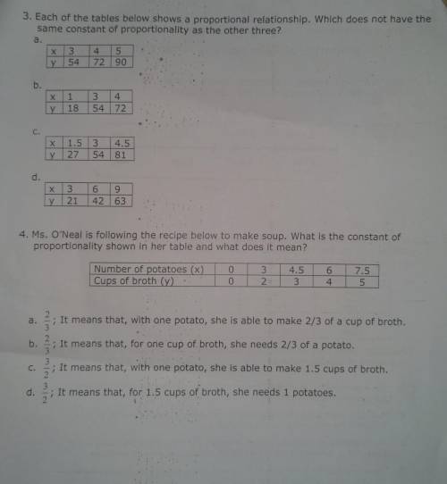 Now I need help with 3 and 4