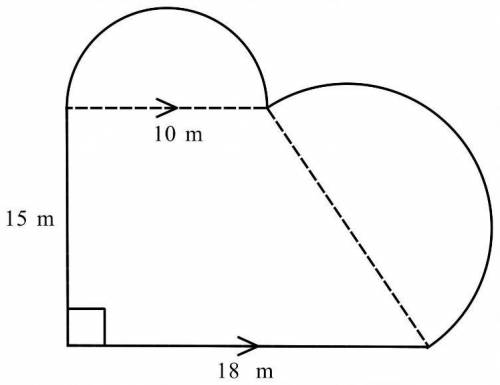 Find the perimeter of this object to the nearest 10th of a metre: