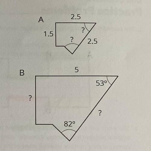 Polygon B is a scaled copy of Polygon A.

What is the Scale factor Polygon A to Polygon B? 
Find t