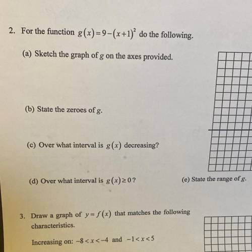 Please help this is common core algebra 2 unit 2 lesson 7