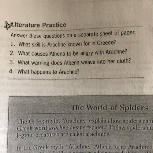 What causes Athena to be angry with
Arachne?