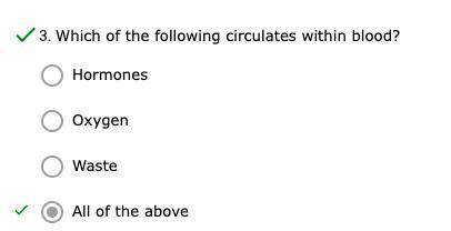 Which of the following circulates within blood?