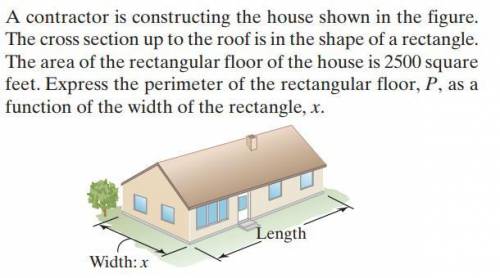 A contractor is constructing the house shown in the figure.

The cross section up to the roof is i