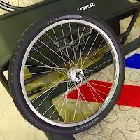 La rueda de bicicleta de la imagen tiene un diámetro de 250 mm, ¿Cuál será el perímetro de esta rue