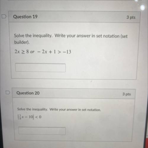 Just #19. I don’t know how to solve. Please help me solve. I need steps with the numbers. I will gi