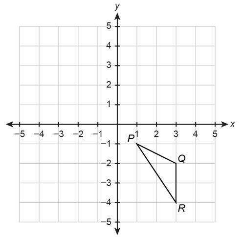 3. Answer the questions by drawing on the coordinate plane below.

(a) Draw the image of after a r