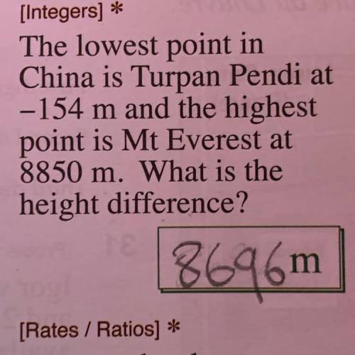 Can someone explain how you do integers and how I could get the answer for this but not only the an