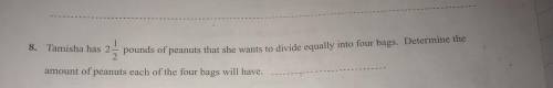 Please help me with question 8