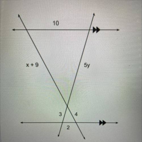 Can someone help me find the value of X and Y ;) I would appreciate it