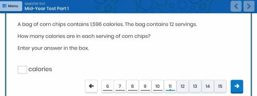 How many calories are in each serving of corn chips?