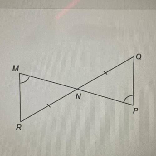 Which postulate of theorem proves that these two triangles are congruent?

A) SAS Congruence Postu