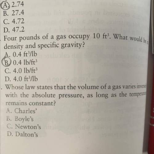 Whose law states that volume of a gas varies inversely with the absolute pressure,as long as the te
