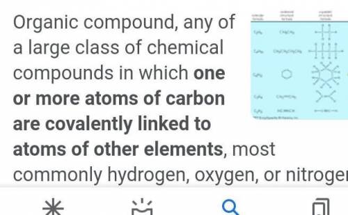 Which compounds were classified as organic compounds according to the early chemists