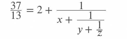 Solve for sum of x,y and z.