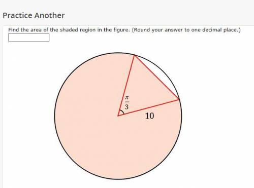 I would like an Explanation on how to find the area, not just the answer. This type of question wil