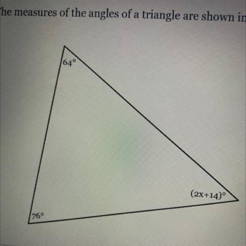 Can you please solve for X