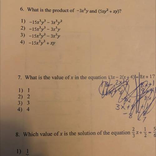 Can someone help me with my algebra its super confusing?