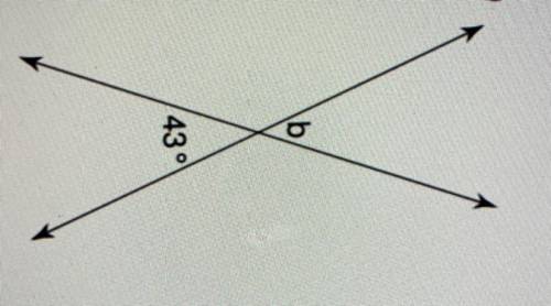 What’s the measure of angle b?
please answer i will have a thanks !