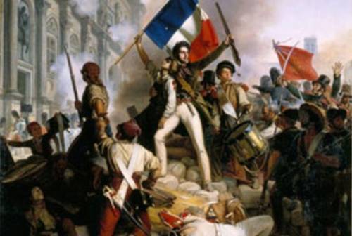 How did art reflect revolutionary ideas and nationalism during revolutionary France?