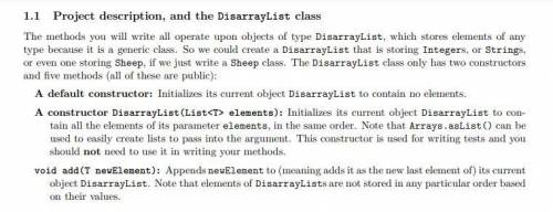 Most of question in images

2.1 static T elementAfter(DisarrayList list, T element)
This method sh