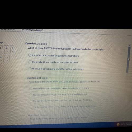 I NEED THESE TWO ANSWERS PLZ HELPP