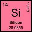 Answer the question below based on the periodic table entry for silicon.

What is the atomic mass?