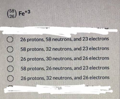 From the following isotope notation, detemine the number of protons, neutrons & electrons.