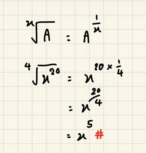 Simplify this please: ^4√y^20