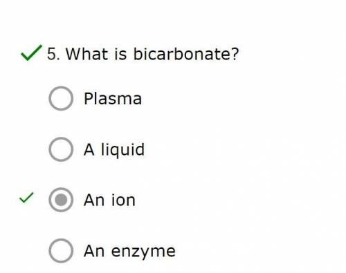 What is bicarbonate?
