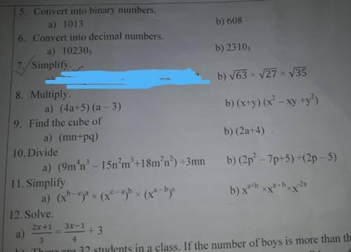 Please help me with all this question