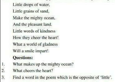 I need the 2nd number answer from the poem