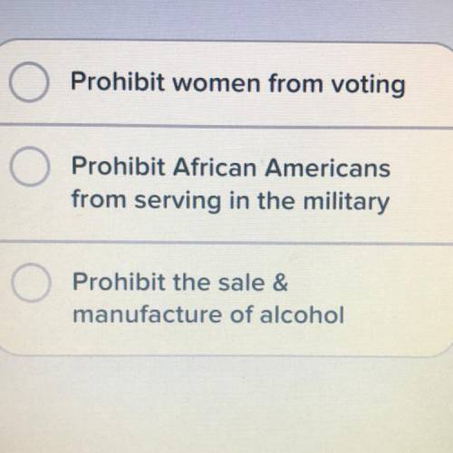 What does prohibition mean ?