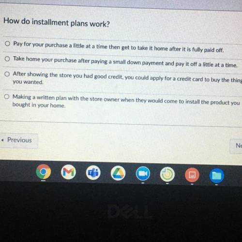 How do installment plans work?