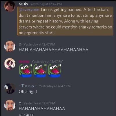 why was everyone laughing? And if she said “after the ban”, does that mean past tense or future ten