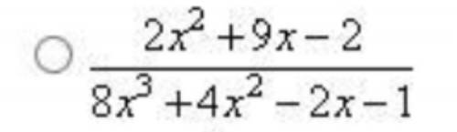 Simplify the expression 3/4x^2+4x+1 + x+1/4x^2-1