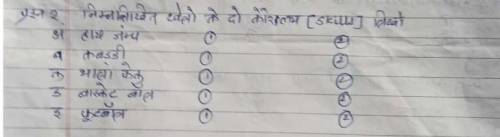 Please answer this question carefully.Sub: Physical Education