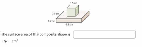 What is the area of this composite shape?