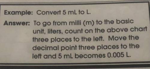 PLEASE HELP ME OUT!!

Convert the following 
1,000 mL = _______ L
4,500 mg = _______ g
25 cm = ___
