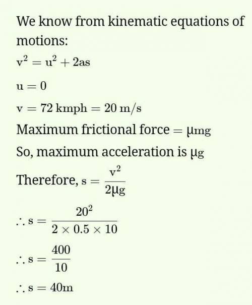 PLEASE HELP BRAINLIEST TO THE RIGHT ANSWER

The coefficient of static friction between a car of mas