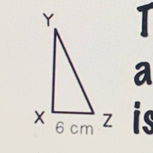 What is the perimeter of triangle XYZ